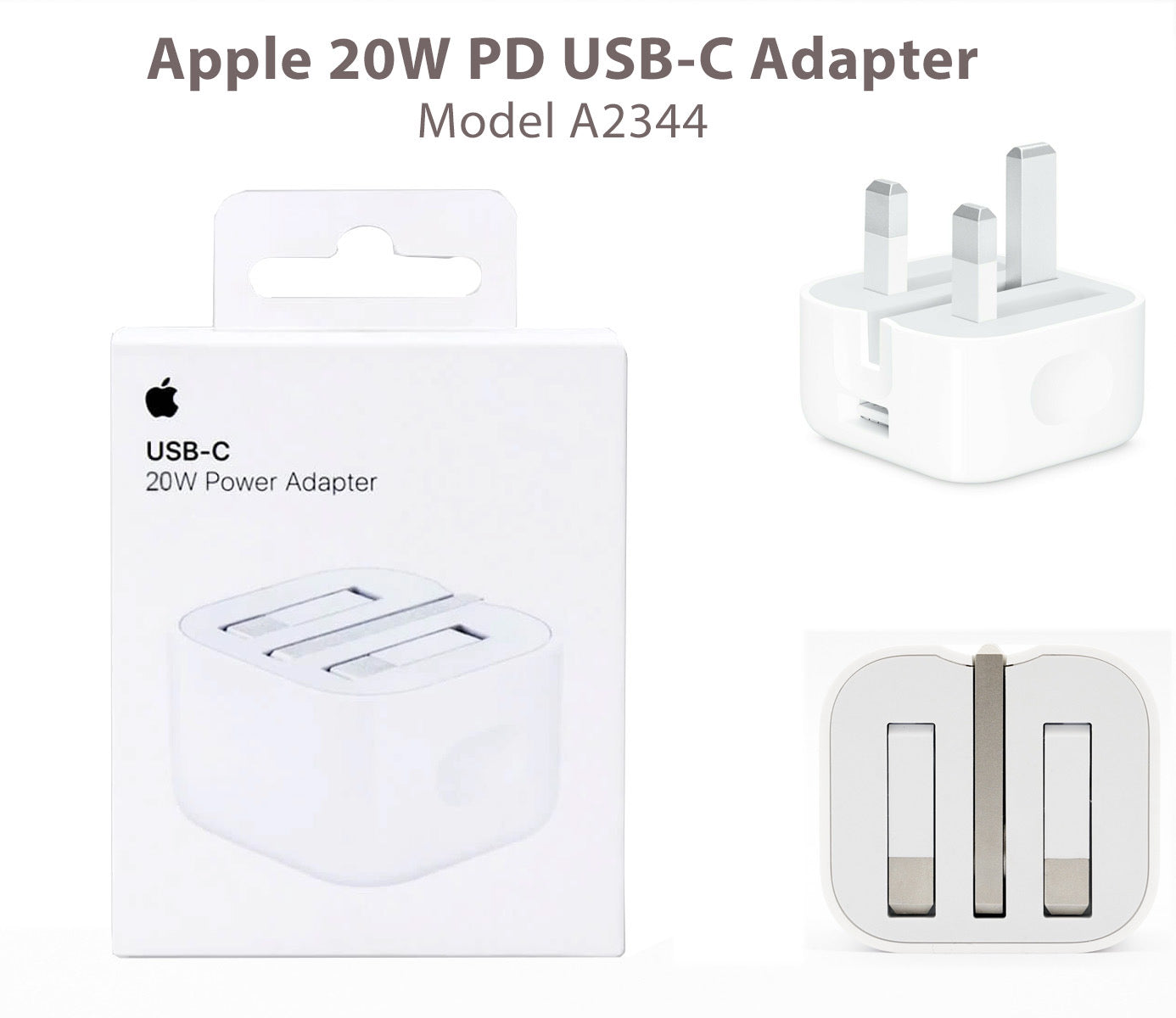 Apple original 20 watt charger with cable type c and lightning copy